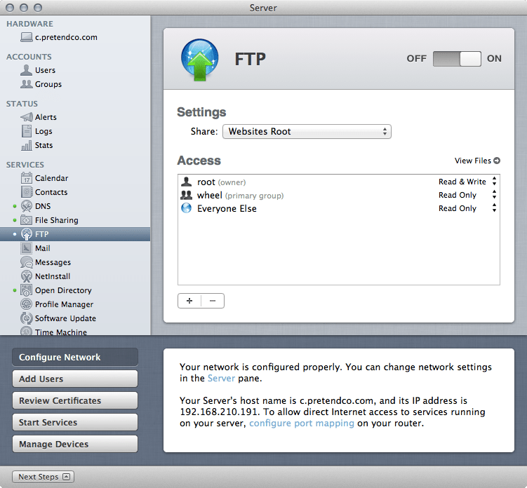 free ftp software for mac lion